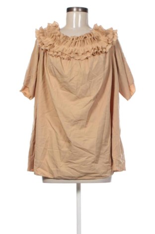 Bluză de femei SHEIN, Mărime 3XL, Culoare Bej, Preț 64,99 Lei, #136872532
