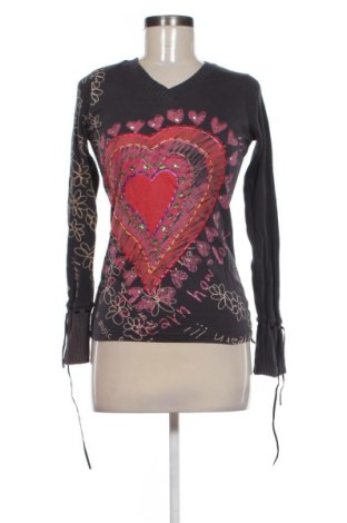 Дамска блуза Desigual, Размер S, Цвят Черен, Цена 24,00 €, #136873561