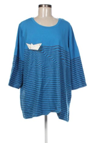 Bluzka damska Ulla Popken, Rozmiar 4XL, Kolor Kolorowy, Cena 134,99 zł, #136874036