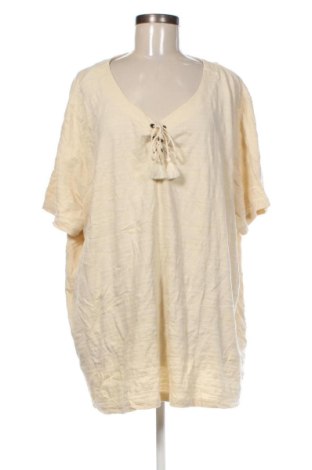 Bluză de femei Sheego, Mărime 4XL, Culoare Ecru, Preț 91,99 Lei, #136874852