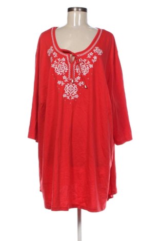 Γυναικεία μπλούζα Unbranded, Μέγεθος 5XL, Χρώμα Κόκκινο, Τιμή 15,99 €, #136874880