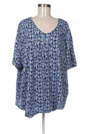 Bluză de femei Ulla Popken, Mărime 4XL, Culoare Multicolor, Preț 105,99 Lei, #136877169