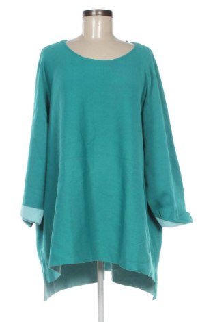 Damen Shirt Ulla Popken, Größe 5XL, Farbe Grün, Preis 24,99 €, #136877762