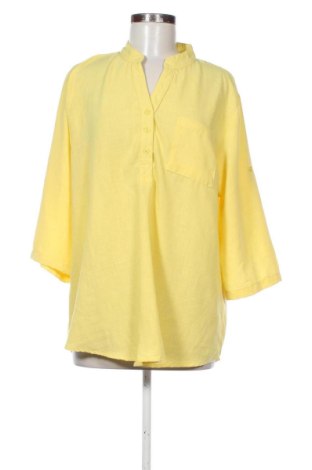 Damen Shirt Flora, Größe XL, Farbe Gelb, Preis 10,00 €, #136877977