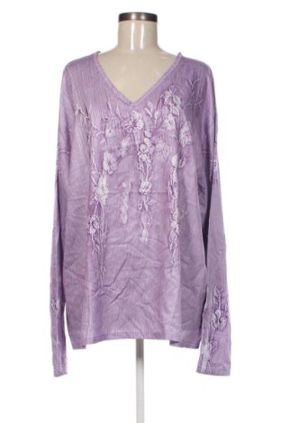 Γυναικεία μπλούζα Unbranded, Μέγεθος 4XL, Χρώμα Βιολετί, Τιμή 14,99 €, #136880622