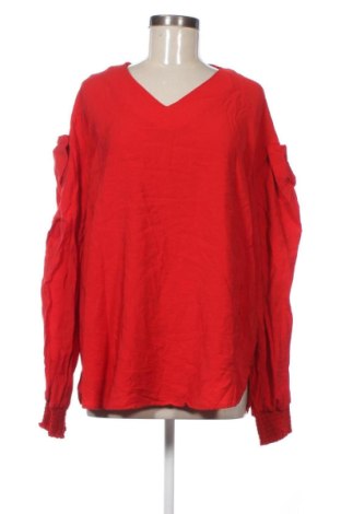 Damen Shirt Ulla Popken, Größe XXL, Farbe Rot, Preis 18,99 €, #136887118