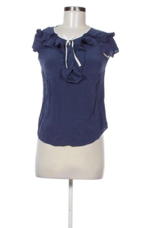 Bluzka damska Massimo Dutti, Rozmiar S, Kolor Niebieski, Cena 112,53 zł, #136887981