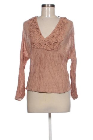 Дамска блуза Zara, Размер S, Цвят Пепел от рози, Цена 9,71 €, #136889161