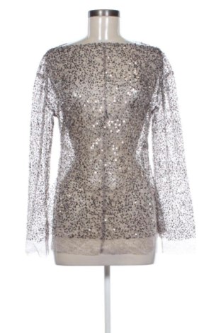 Bluză de femei Massimo Dutti, Mărime S, Culoare Argintiu, Preț 267,99 Lei, #136889516