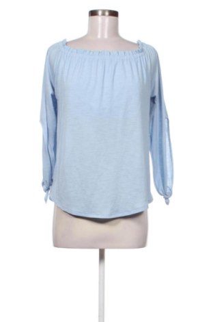 Дамска блуза Pull&Bear, Размер L, Цвят Син, Цена 6,64 €, #136890999