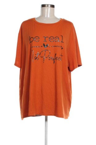 Bluză de femei SHEIN, Mărime 4XL, Culoare Portocaliu, Preț 37,99 Lei, #136893190
