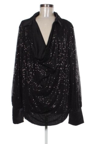 Bluză de femei SHEIN, Mărime 3XL, Culoare Negru, Preț 43,99 Lei, #136894373