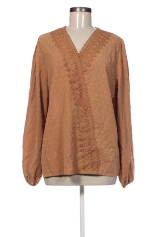 Дамска блуза Unbranded, Размер XXL, Цвят Кафяв, Цена 9,20 €, #136894682
