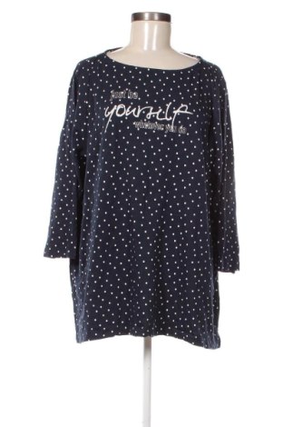 Damen Shirt Maxi Blue, Größe 3XL, Farbe Mehrfarbig, Preis 12,99 €, #136899292