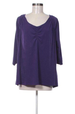 Дамска блуза Lane Bryant, Размер XXL, Цвят Лилав, Цена 11,24 €, #136899917