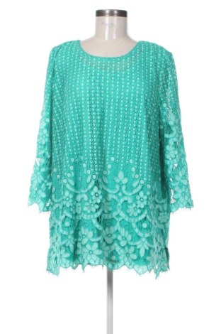 Дамска блуза Isaac Mizrahi, Размер XXL, Цвят Зелен, Цена 17,89 €, #136901879