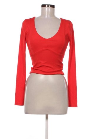 Bluză de femei Bershka, Mărime M, Culoare Roșu, Preț 51,00 Lei, #136904120