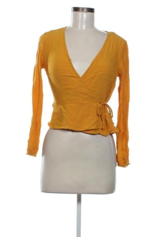 Damen Shirt H&M, Größe XS, Farbe Gelb, Preis 5,75 €, #136904293