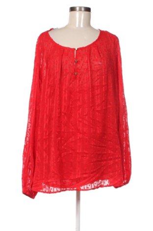 Bluzka damska Liz Claiborne, Rozmiar 3XL, Kolor Czerwony, Cena 30,99 zł, #136914316