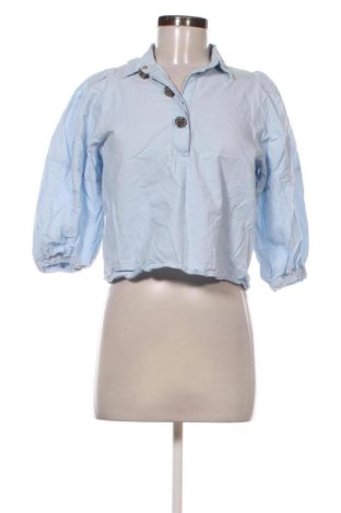Γυναικεία μπλούζα Zara, Μέγεθος XS, Χρώμα Μπλέ, Τιμή 7,00 €, #136915861