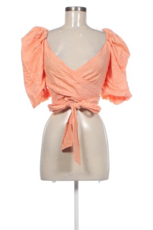 Bluză de femei Gina Tricot, Mărime XS, Culoare Portocaliu, Preț 29,99 Lei, #136927765