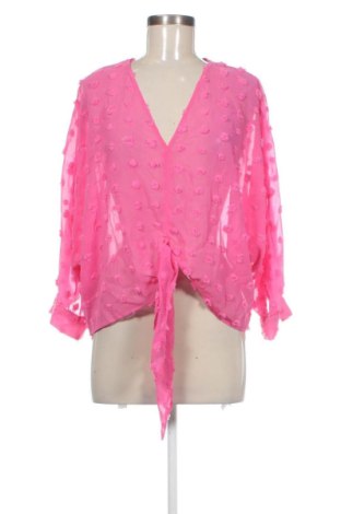 Bluză de femei Zara, Mărime XXL, Culoare Roz, Preț 72,99 Lei, #136930381