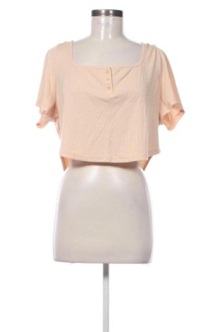 Дамска блуза SHEIN, Размер 4XL, Цвят Бежов, Цена 12,78 €, #136933596