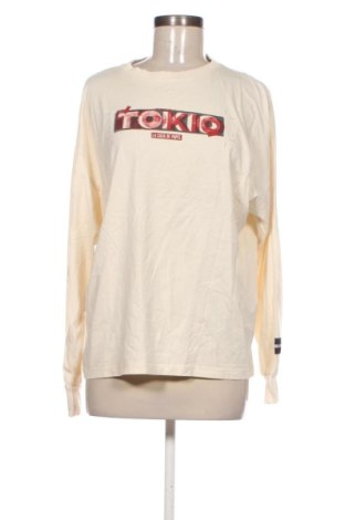 Дамска блуза Pull&Bear, Размер S, Цвят Екрю, Цена 6,55 €, #136933972