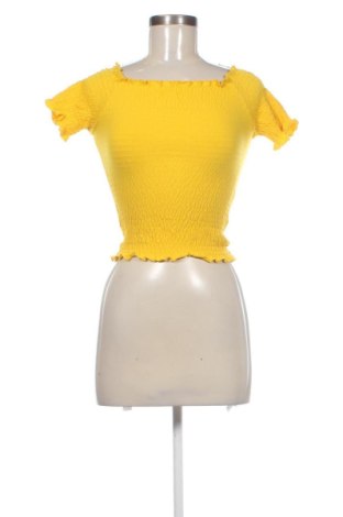 Bluzka damska H&M, Rozmiar S, Kolor Żółty, Cena 27,99 zł, #136934822