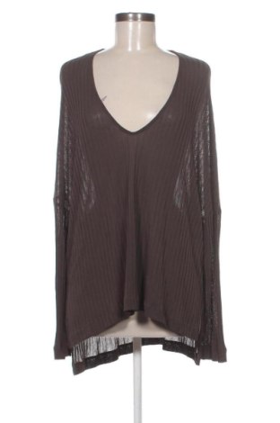 Γυναικεία μπλούζα Massimo Dutti, Μέγεθος L, Χρώμα Καφέ, Τιμή 26,00 €, #136937982