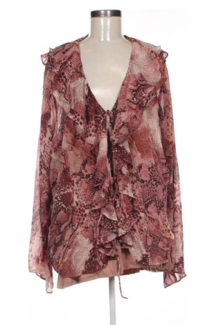 Γυναικεία μπλούζα City Chic, Μέγεθος 4XL, Χρώμα Πολύχρωμο, Τιμή 12,99 €, #136942556
