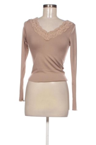 Bluză de femei DAZY, Mărime M, Culoare Bej, Preț 31,22 Lei, #136943310