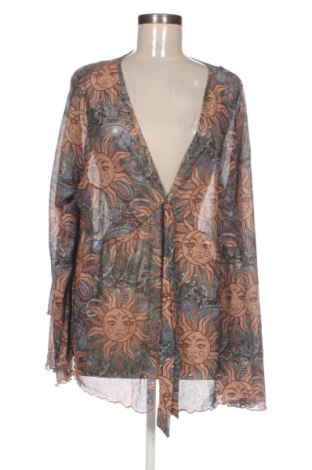 Damen Shirt SHEIN, Größe 4XL, Farbe Mehrfarbig, Preis 9,99 €, #136945127