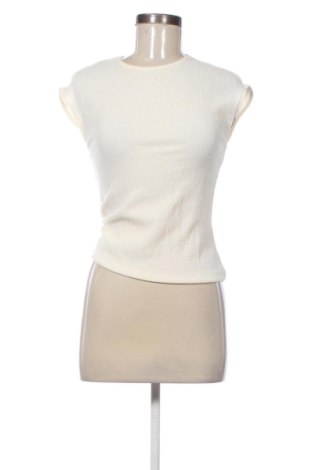 Bluză de femei Pull&Bear, Mărime M, Culoare Ecru, Preț 83,99 Lei, #136945159