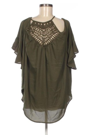 Bluză de femei SHEIN, Mărime 3XL, Culoare Verde, Preț 52,99 Lei, #136945404