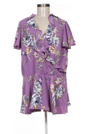 Bluză de femei City Chic, Mărime XXL, Culoare Mov, Preț 103,99 Lei, #136947591