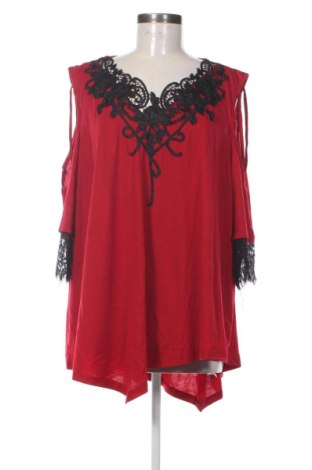 Damen Shirt Unbranded, Größe 3XL, Farbe Rot, Preis 12,99 €, #136949613