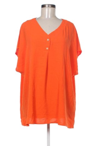 Γυναικεία μπλούζα Unbranded, Μέγεθος 4XL, Χρώμα Πορτοκαλί, Τιμή 16,99 €, #136950891