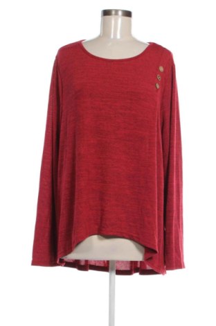 Damen Shirt SHEIN, Größe 3XL, Farbe Rot, Preis 9,99 €, #136951637