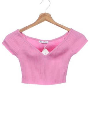 Bluză de femei Zara, Mărime S, Culoare Roz, Preț 62,99 Lei, #136965011