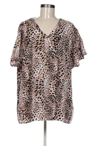 Bluzka damska Laura Torelli, Rozmiar 5XL, Kolor Kolorowy, Cena 50,99 zł, #136875539