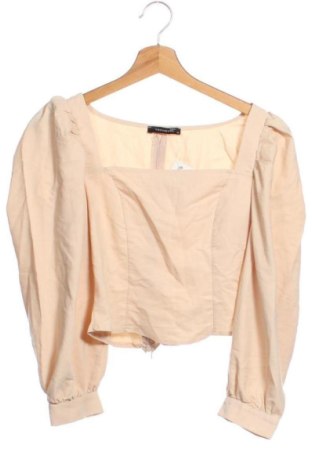 Bluzka damska Trendyol, Rozmiar XS, Kolor Beżowy, Cena 51,39 zł, #136826565