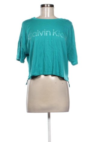 Damen Shirt Calvin Klein, Größe M, Farbe Blau, Preis 29,35 €, #136889278