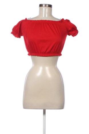 Bluzka damska H&M, Rozmiar XS, Kolor Czerwony, Cena 53,58 zł, #136895483
