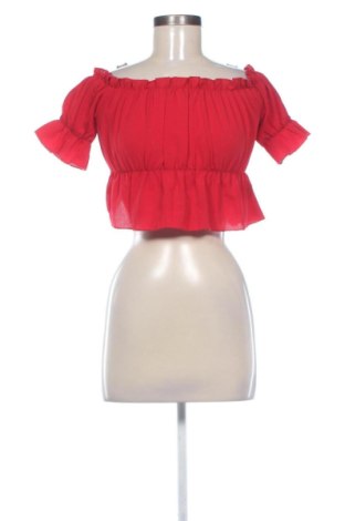 Damen Shirt SHEIN, Größe XS, Farbe Rot, Preis 10,00 €, #136896179