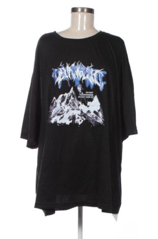 Bluzka damska SHEIN, Rozmiar 4XL, Kolor Czarny, Cena 40,99 zł, #136896306