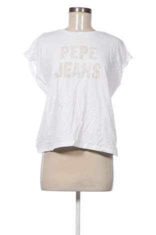 Damen Shirt Pepe Jeans, Größe L, Farbe Weiß, Preis 12,00 €, #136898587