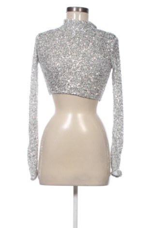 Dámská halenka Pull&Bear, Velikost XS, Barva Stříbrná, Cena  409,00 Kč, #136900069