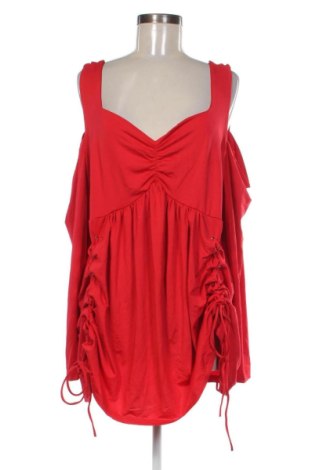 Bluză de femei Unbranded, Mărime 4XL, Culoare Roșu, Preț 53,99 Lei, #136908057
