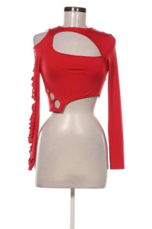 Bluzka damska SHEIN, Rozmiar S, Kolor Czerwony, Cena 37,51 zł, #136928603